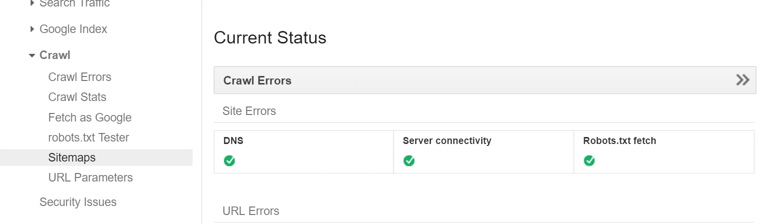 google search console sitemaps