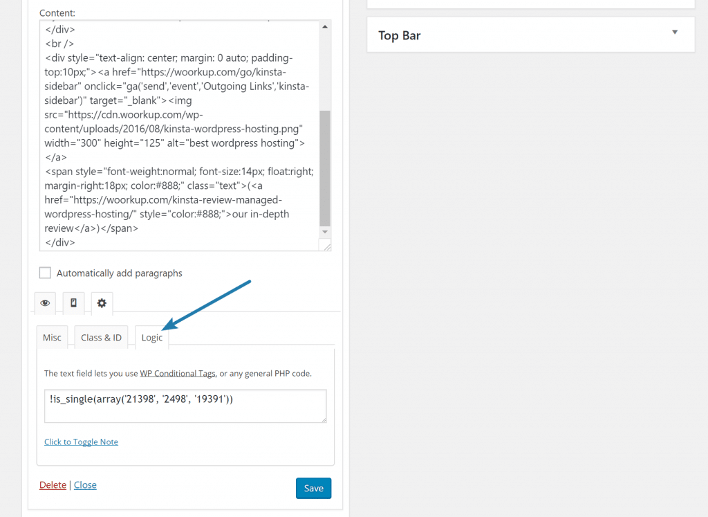 How to hide WordPress widgets on specific pages, posts, or mobile