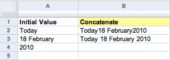 concatenate