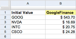 google finance