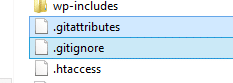 WP Engine Git Files