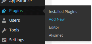 WordPress Add New Plugin