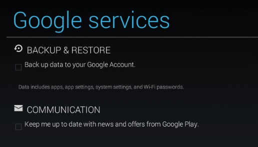 bluestacks google services