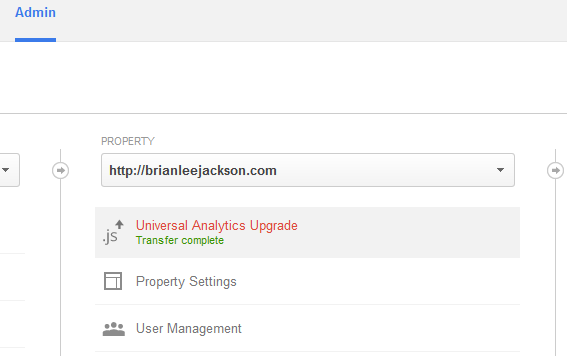 google analytics admin user management