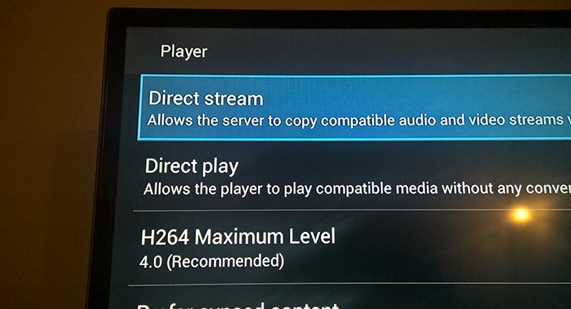 plex direct play 4k