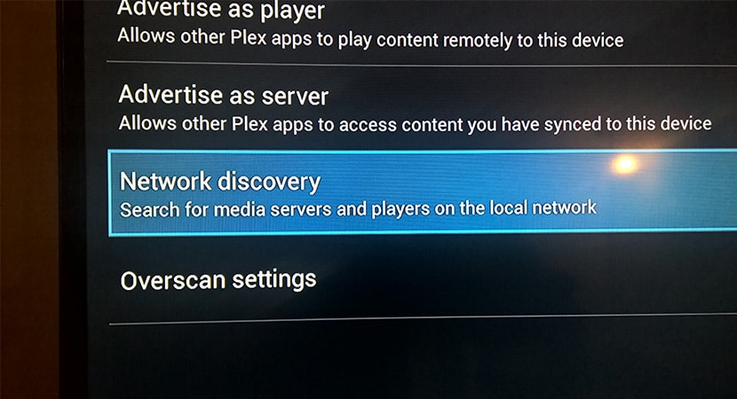 plex network discovery