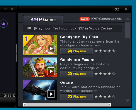 kmplayer ads