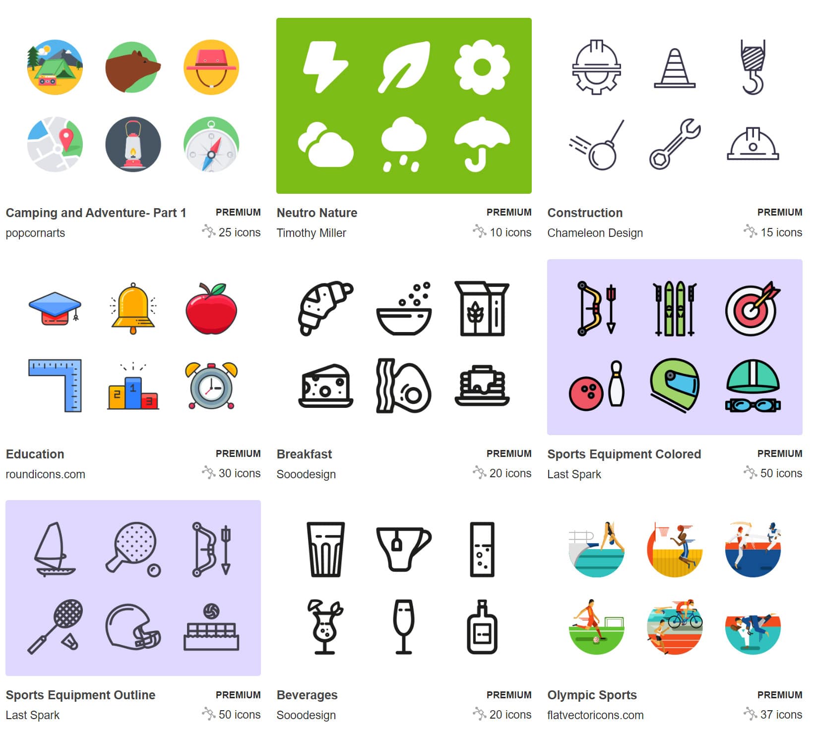 featured icon sets