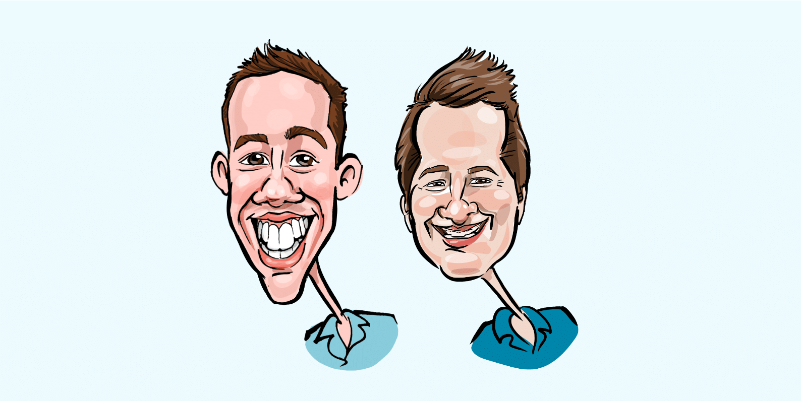 caricature drawing. 