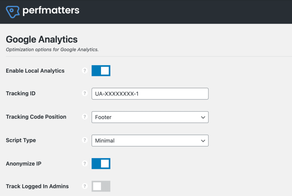 Host Google Analytics locally