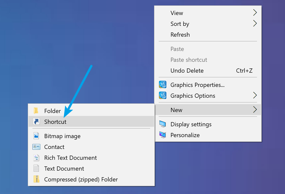 windows app shortcut