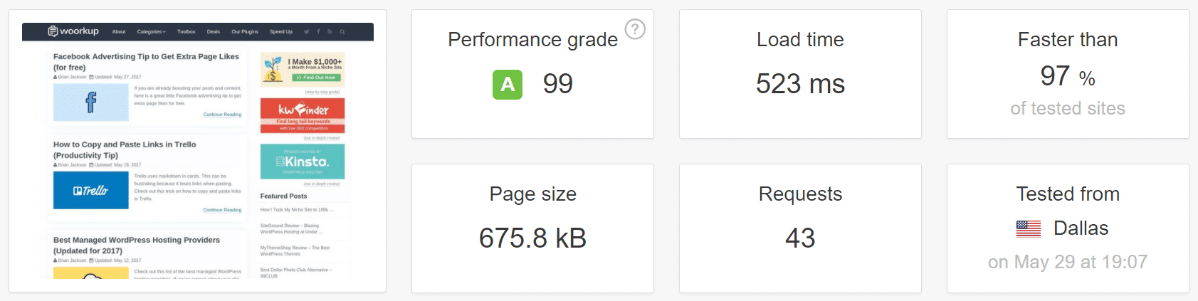 woorkup speed test