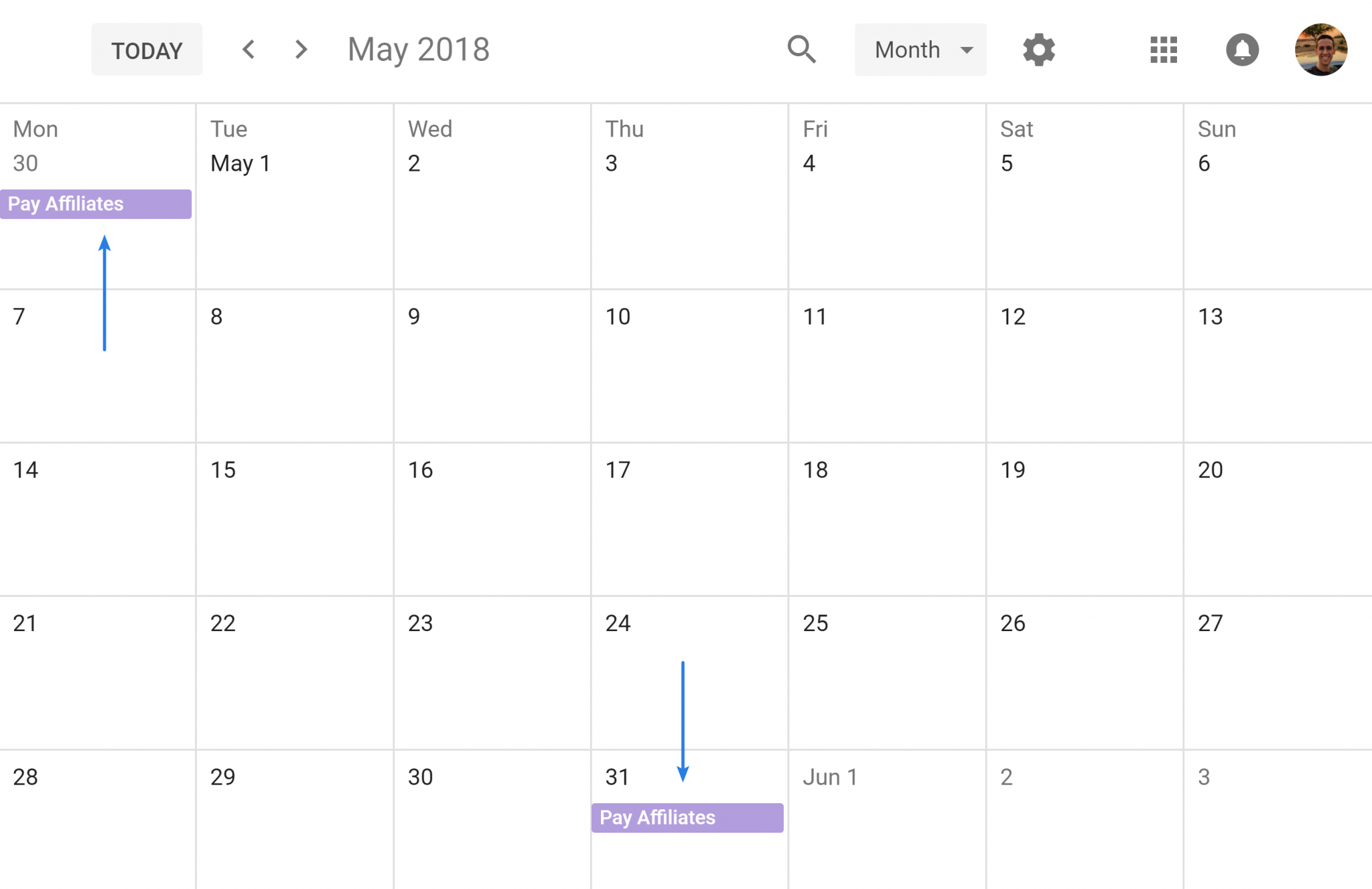 How To Set Up Repeating Event In Google Calendar On Last Day Of Month