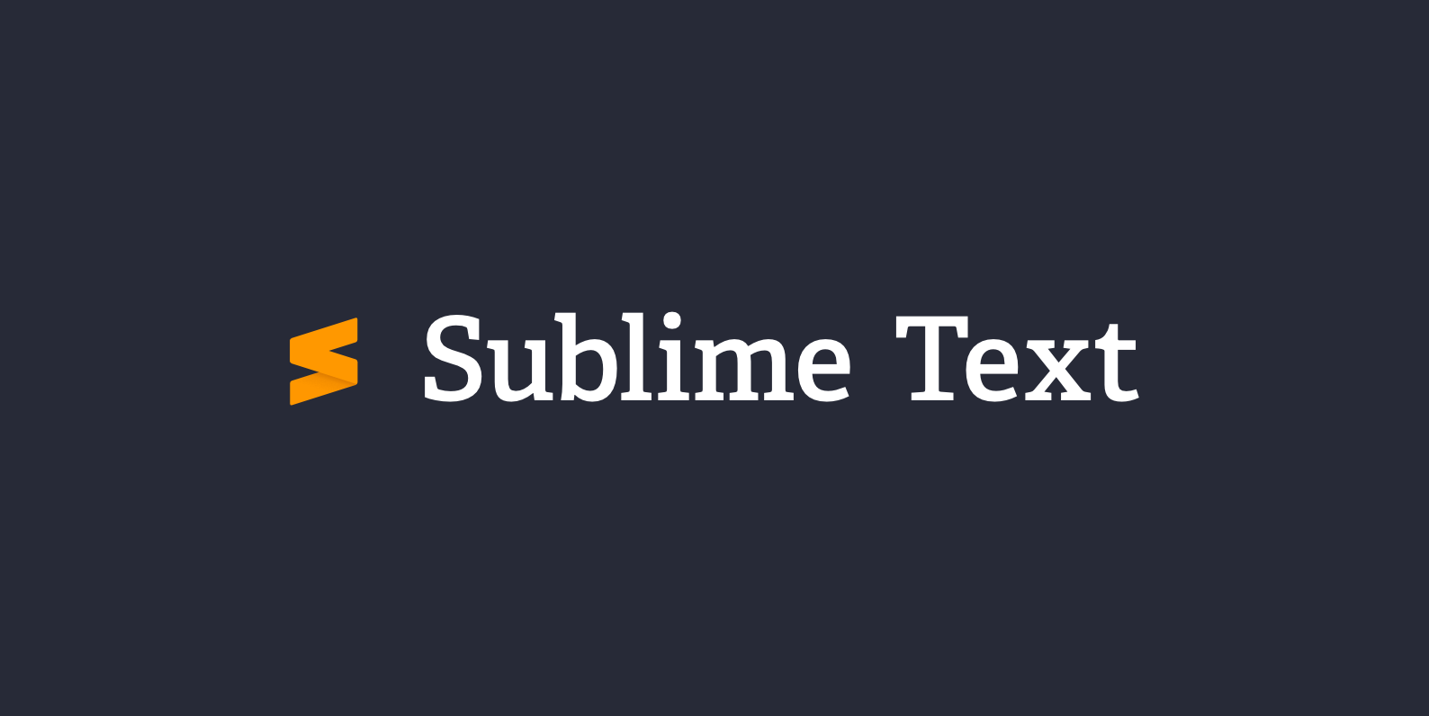 sublime text editor