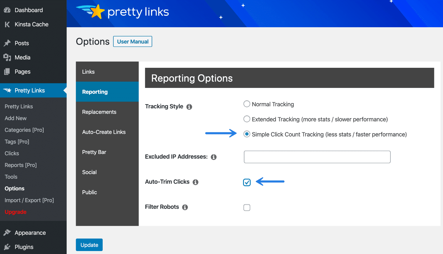 How to mask affiliate links in WordPress with the Pretty Links plugin