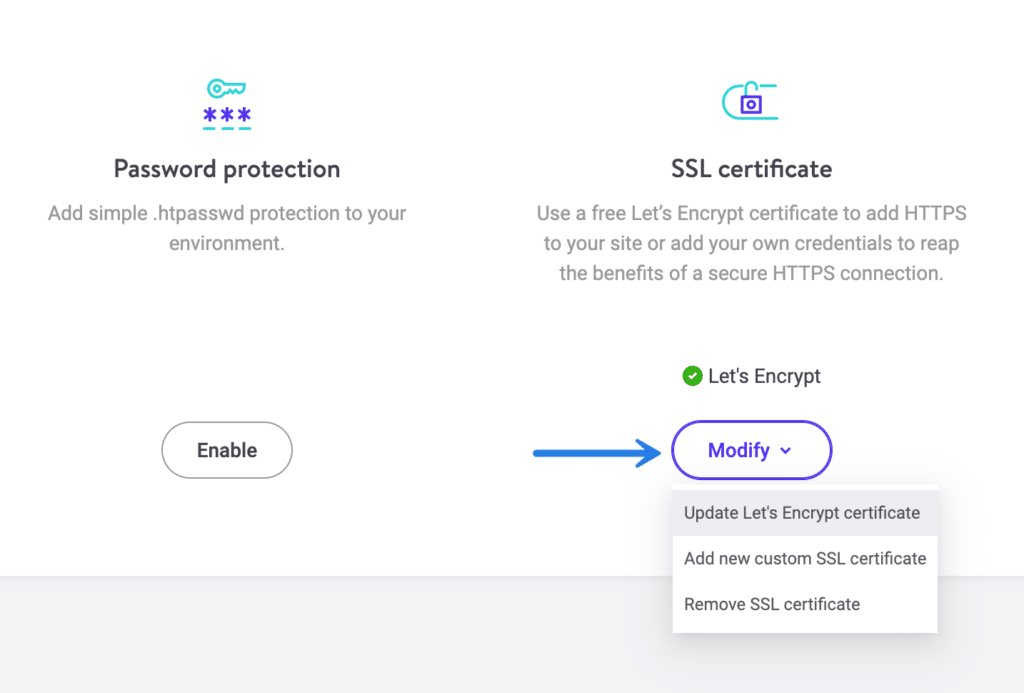 Update Let's Encrypt certificate