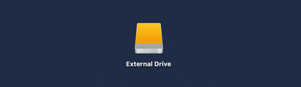 Mac external drive icon