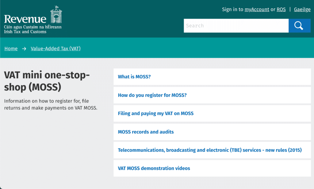 EU VAT OSS report - Quaderno Support