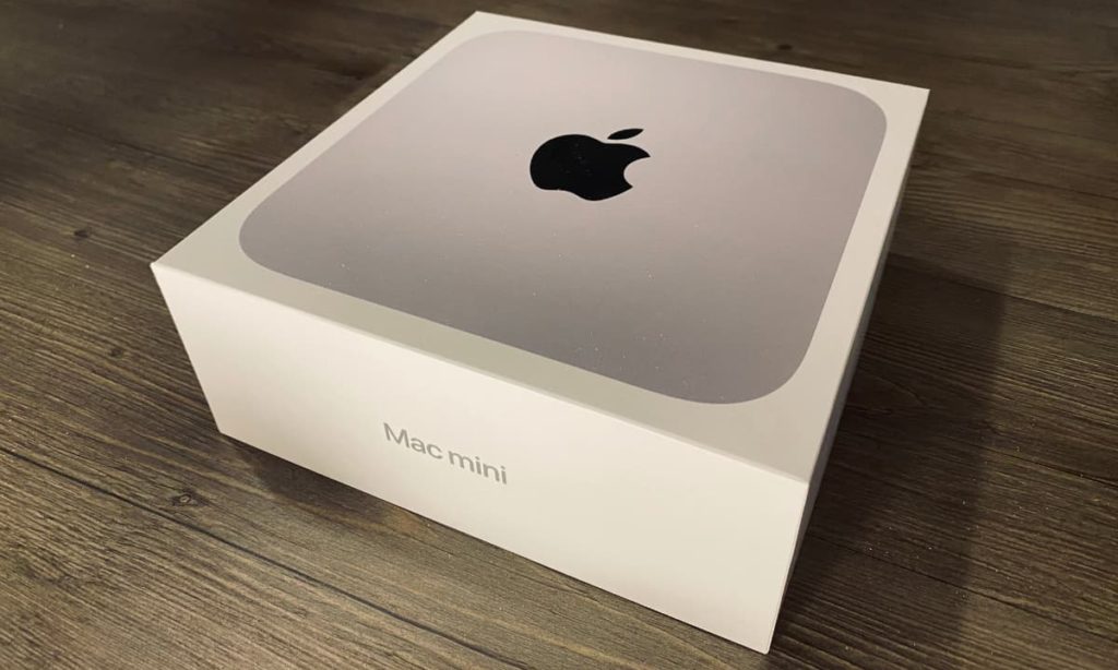 Mac mini retail box