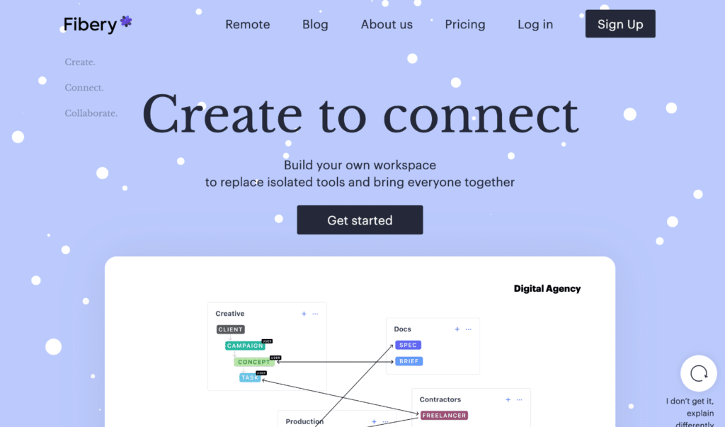 Fibery project management software