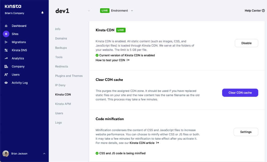 Kinsta CDN