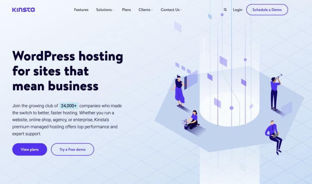 Kinsta WordPress hosting