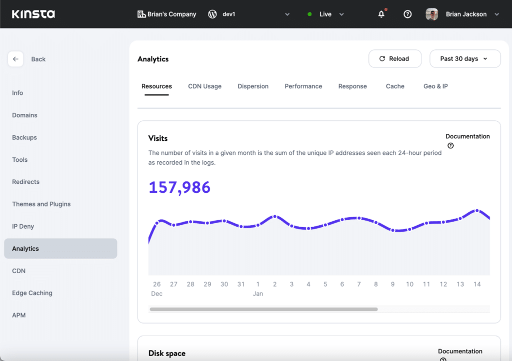 Kinsta Analytics resources