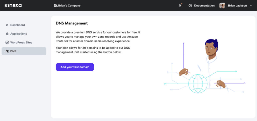 Kinsta DNS